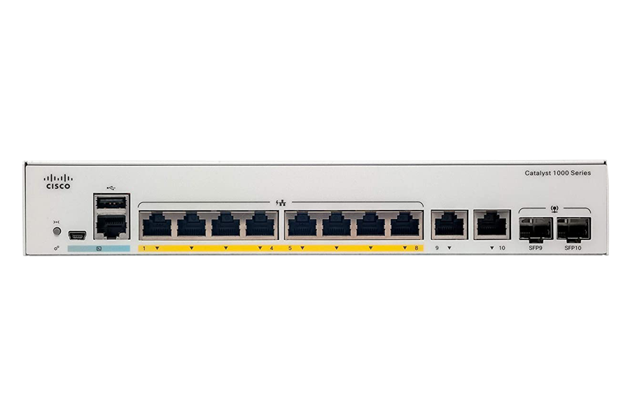 Cisco Catalyst  GE Managed Switch (p/n- C1000-8FP-E-2G-L)