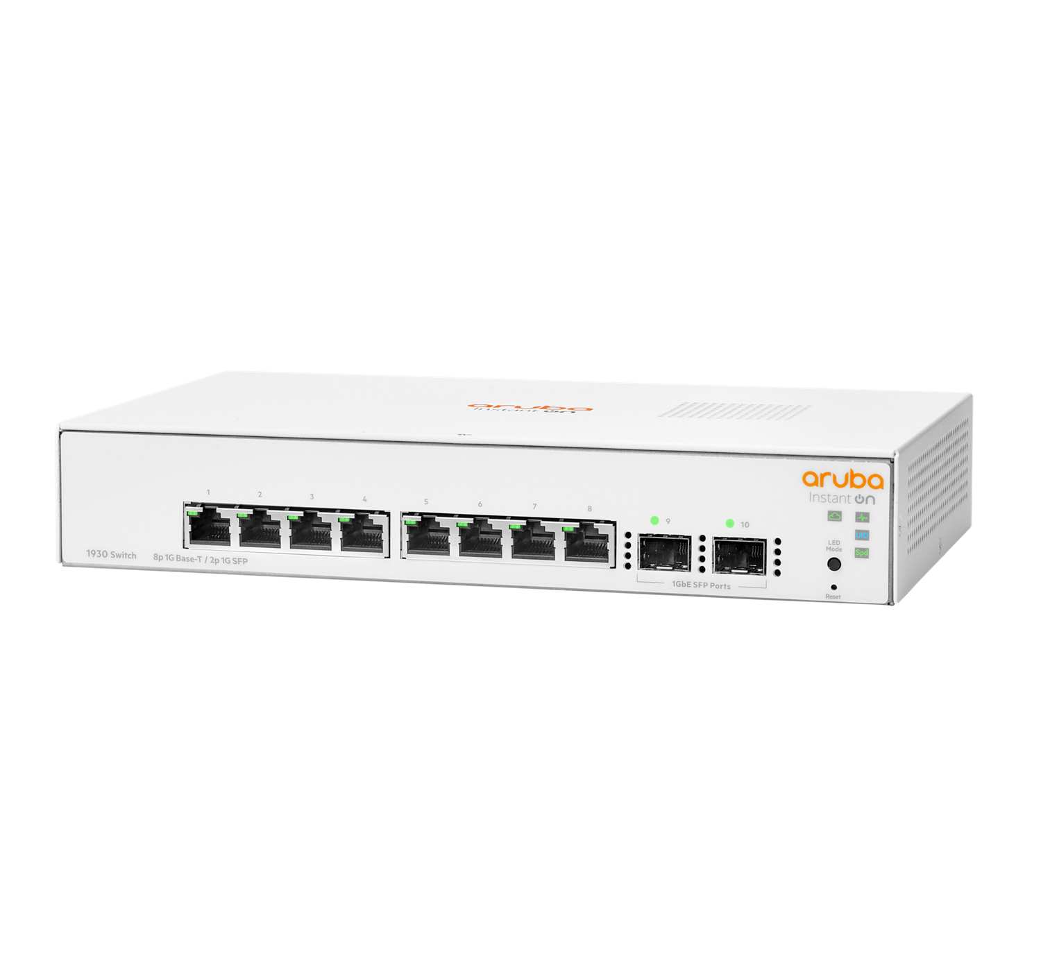 HPE Aruba Instant On 1930 8G 2SFP Switch (p/n- JL680A)