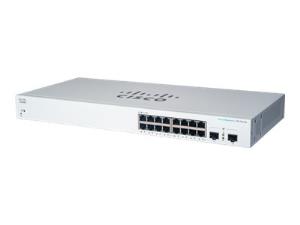 Cisco SMART 16-PORT GE 2X1G Managed Switch (p/n- CBS220-16T-2G-EU)