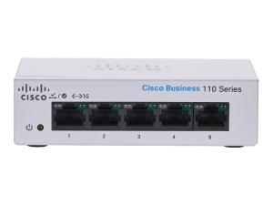 Cisco Gigabit Ethernet Unmanaged Switch (p/n- CBS110-5T-D-EU)