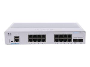 Cisco Gigabit Ethernet- Managed Switch (p/n- CBS350-16T-E-2G-EU)