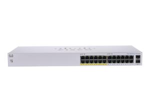 Cisco CBS110 Gigabit Ethernet PoE Unmanaged Switch (p/n- CBS110-24PP-EU)