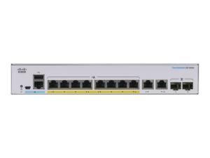 Cisco Gigabit Ethernet Managed Switch (p/n- CBS250-8FP-E-2G-EU)