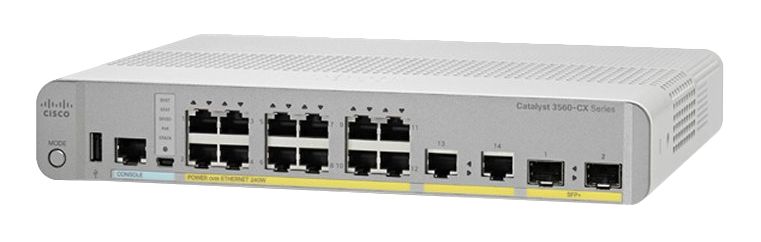 Cisco Catalyst 3560-CX Gigabit Ethernet Managed Switch (p/n- WS-3560CX-12PD-S)