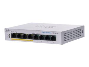 Cisco Fast Ethernet Unmanaged Switch (p/n- CBS110-8PP-D)