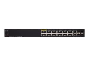 Cisco SF350-24P Fast Ethernet Managed Switch (p/n- SF350-24P-K9-EU)