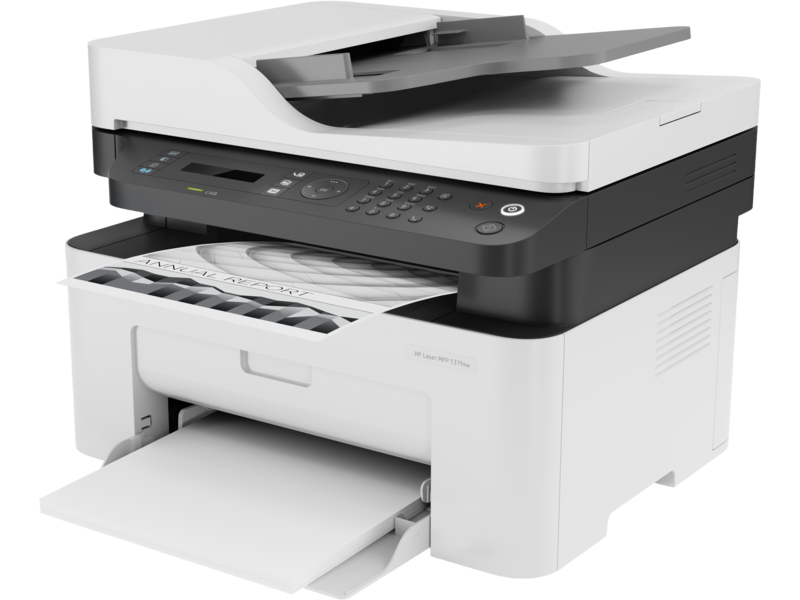 HP LJ MFP 137FNW Printer (p/n- 4ZB84A)