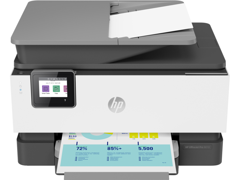 HP OfficeJet Pro 9010 All-in-One Printer (p/n- 1KR53D)