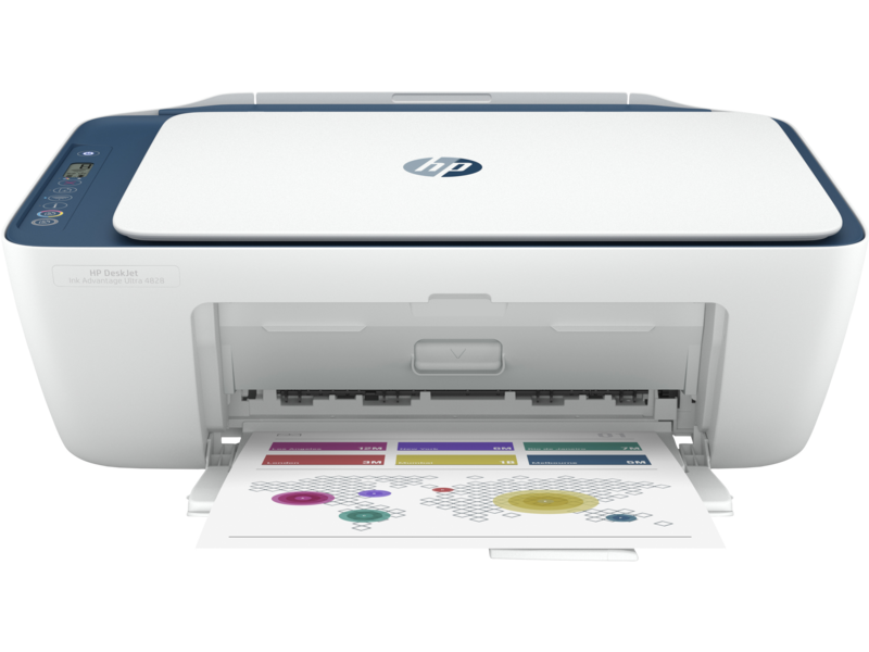 HP DeskJet Ink Advantage Ultra 4828 All-in-One Printer (p/n- 25R76A)