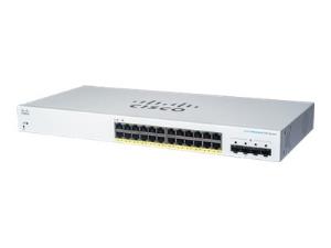 Cisco CBS220 SMART 24-PORT GE FULL  Managed Switch (p/n- CBS220-24FP-4G-EU )