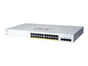 Cisco CBS220 SMART 24-PORT GE FULL Managed Switch (p/n- CBS220-24FP-4X-EU)
