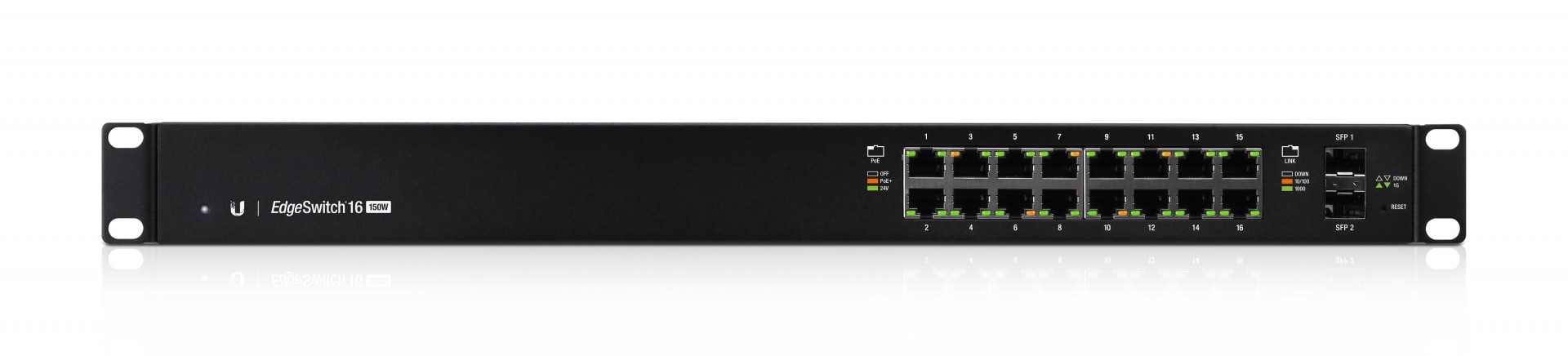 Ubiquiti Gigabit Ethernet Managed Switch PoE (p/n-  ES-16-150W)