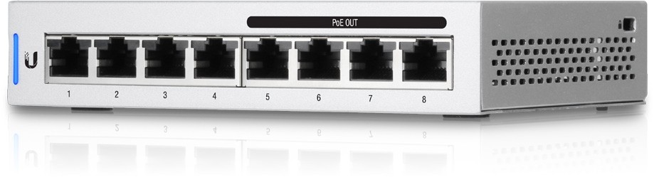 Ubiquiti UniFi GE Managed Switch PoE (p/n- US-8-60W-5)
