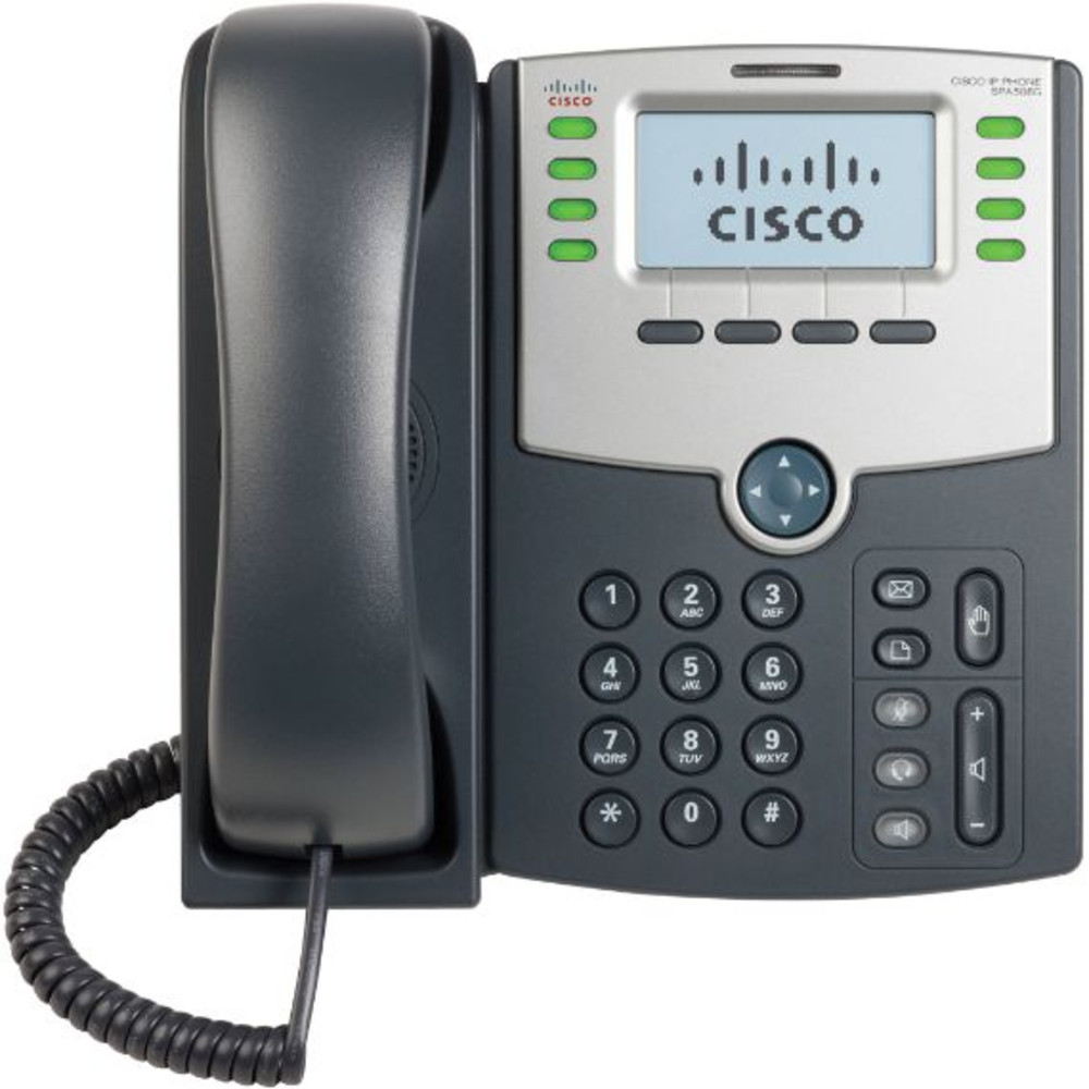 Cisco 8 Line IP Phone With Display (p/n- SPA508G)