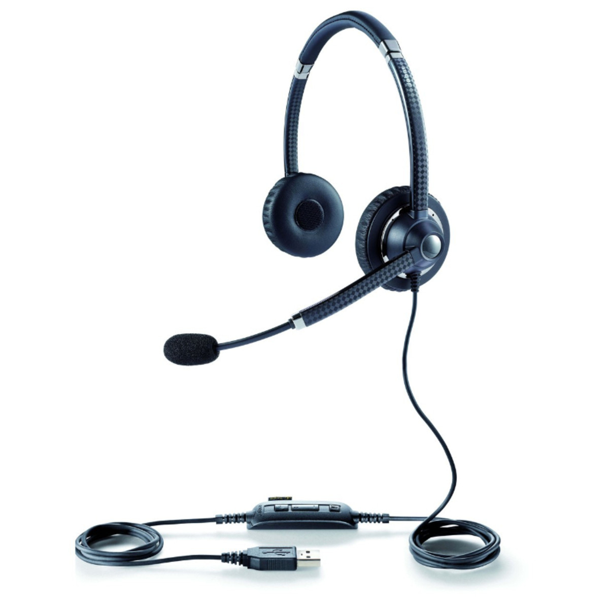 Jabra UC VOICE 750 Duo Dark Headset (p/n- 7599-829-409)