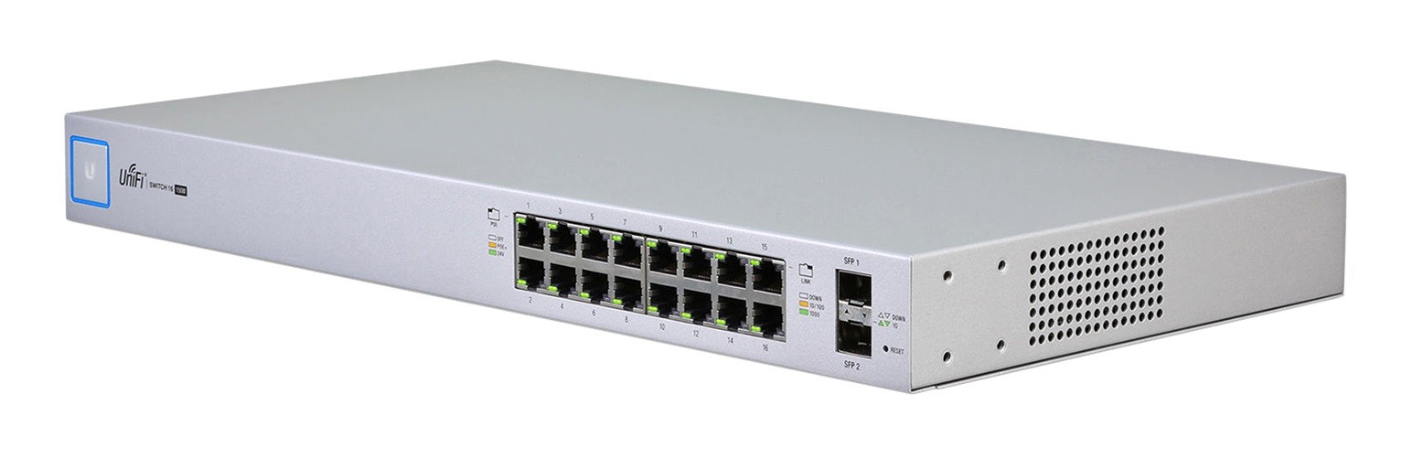 Ubiquiti UniFi GE Network Switch Managed PoE (p/n- US-16-150W )