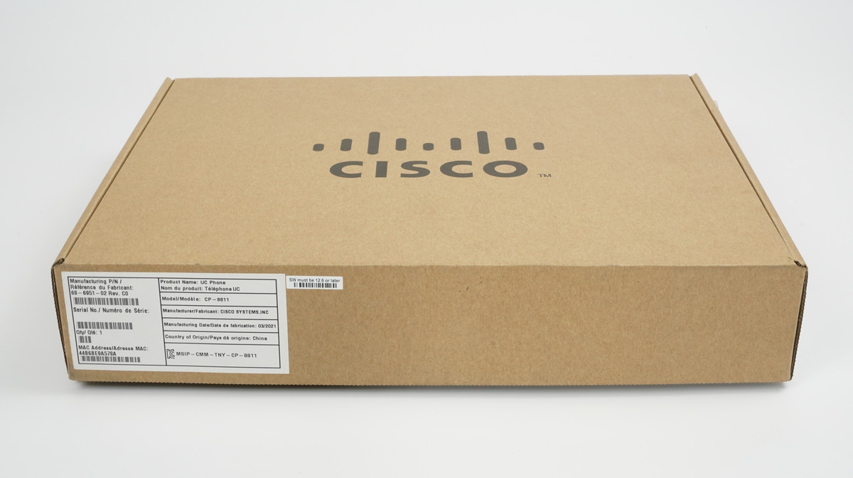 Cisco 8811 IP Phone (p/n- CP-8811-K9=)