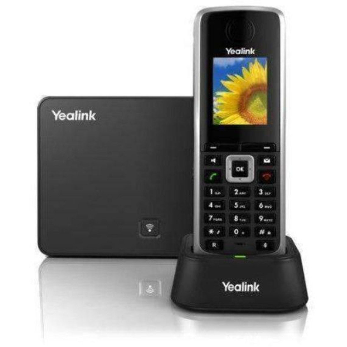 Yealink DECT Cordless Handset with Base (p/n- W52P)